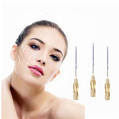 27 گرم 30 گرم PDO PCL PLLA Threads 25mm 38mm V Line Thread Lift