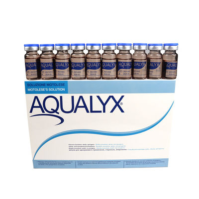 تزریقات حلال چربی Aqualyx لیپولیز تزریقی کابلین پپ سیز از دست دادن محلول وزن 8ml x 10 بطری AQUALYX