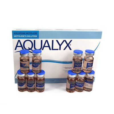 تزریقات حلال چربی Aqualyx لیپولیز تزریقی کابلین پپ سیز از دست دادن محلول وزن 8ml x 10 بطری AQUALYX