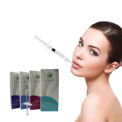 پرکننده لب 2 میلی لیتری 1 میلی لیتری هیالورونیک اسید زنانه OEM تزریقی