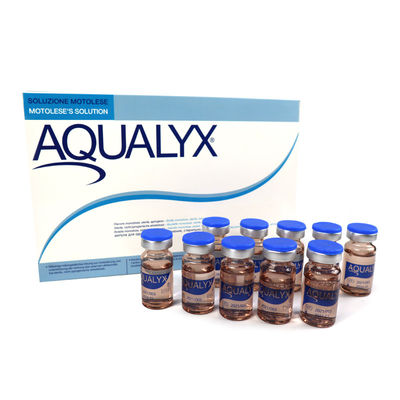 تزریق شفاف Aqualyx 8ml*10 برای باسن گردن صورت
