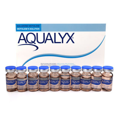 تزریق شفاف Aqualyx 8ml*10 برای باسن گردن صورت