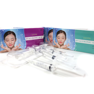 1 میلی لیتر 2 میلی لیتر 3 میلی لیتر هیالورونیک اسید پرکننده پوست CE ISO Fine Derm Deep Ultra Deep