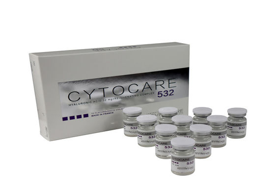 تزریق پرکننده HA Cytocare 532 526 715 بهبود رنگ پوست