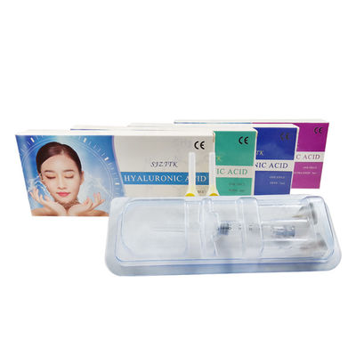 2 میلی لیتر ژل هیالورونیک اسید تزریقی پرکننده های هیالورونیک اسید Juvederm