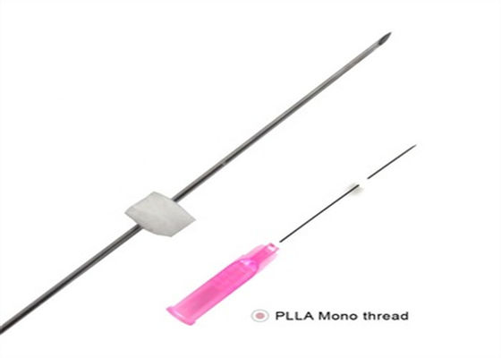 V Lift PDO PCL PLLA Threads 25mm 38mm Nose Thread Lift 18g 19g
