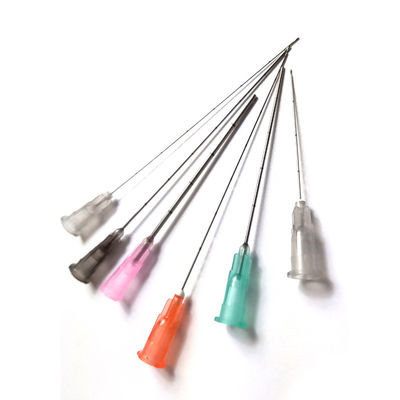 عمده فروشی فولاد ضد زنگ پرکننده پوست پرکننده صورت 22g 23G 25g 38mm 50mm انعطاف پذیر Fine Blunt Micro Tip Cannula Needl