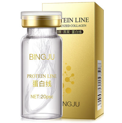 پپتید پروتئین Bingju Gold 15ml*5 لیفت صورت با نخ کاهش چین و چروک های کوچک