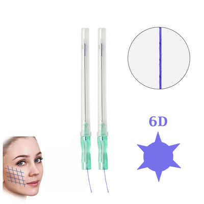 کج قابل جذب 4D 21g 60mm ابرو بریده گردن بلند کردن گونه صورت بلند کردن کج 4D Pdo
