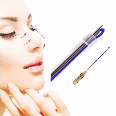 کج قابل جذب 4D 21g 60mm ابرو بریده گردن بلند کردن گونه صورت بلند کردن کج 4D Pdo
