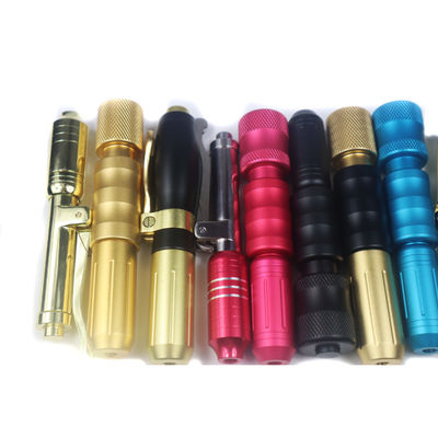 قلم هیالورونیک اسید 2 در 1، طلایی، قلم هیالورون بدون سوزن، پرکننده لب