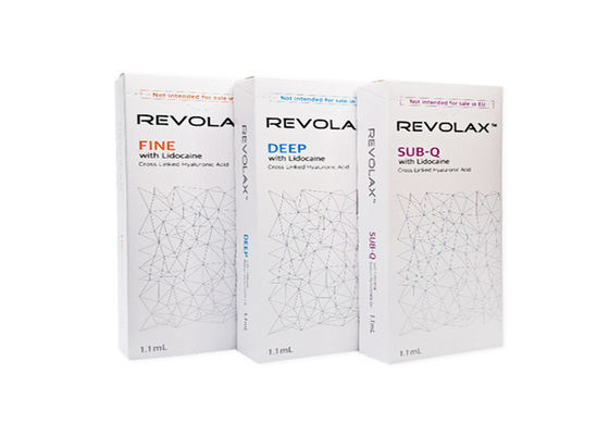 CE Revolax Deep Sub-Q Fine Lido Derma Filler تزریق اسید هیالورونیک