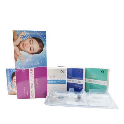 2ML Lido Hyaluronic Derma Filler برای افزایش لب ژل تزریقی اسید هیالورونیک
