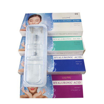 2ML Lido Hyaluronic Derma Filler برای افزایش لب ژل تزریقی اسید هیالورونیک