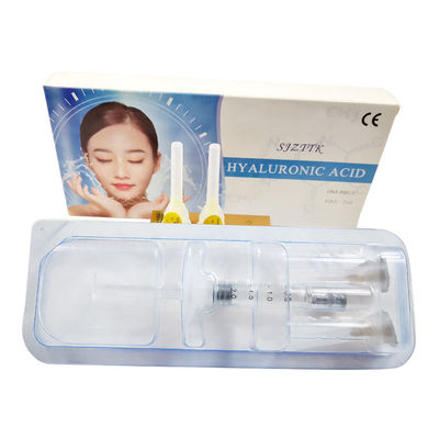 2ML Lido Hyaluronic Derma Filler برای افزایش لب ژل تزریقی اسید هیالورونیک