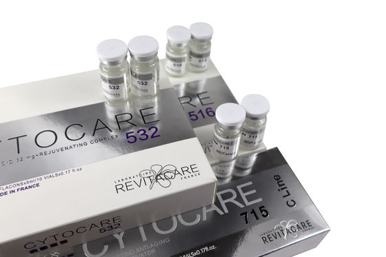 از بین بردن چروک های اسید هیالورونیک فیلر تزریقی Cytocare 715 5x5ml Revitacare