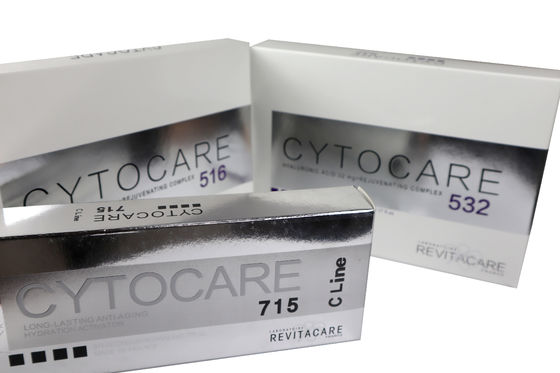 از بین بردن چروک های اسید هیالورونیک فیلر تزریقی Cytocare 715 5x5ml Revitacare