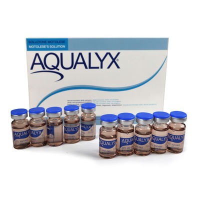 Aqualyx 10 X 8 ml Vials تزریقات محلول چربی برای صورت و بدن