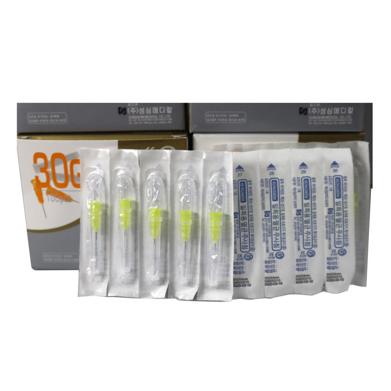 100PCS/ Box 30g 32g 34G 4mm 13mm 25mm سوزن کوچک سوزن تزریقی هیپودرمیک