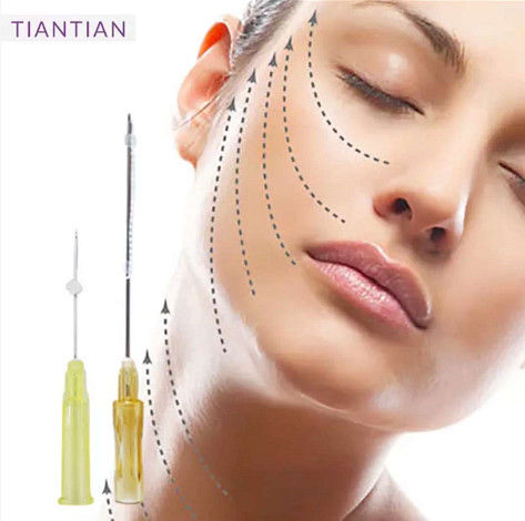 Pdo Pcl Plla رشته های مونو تکه W 30g13mm25mm برای زیر چشم کیسه ابرو چشمان روباه بلند کردن رشته ماهی استخوان قالب گیری Cog