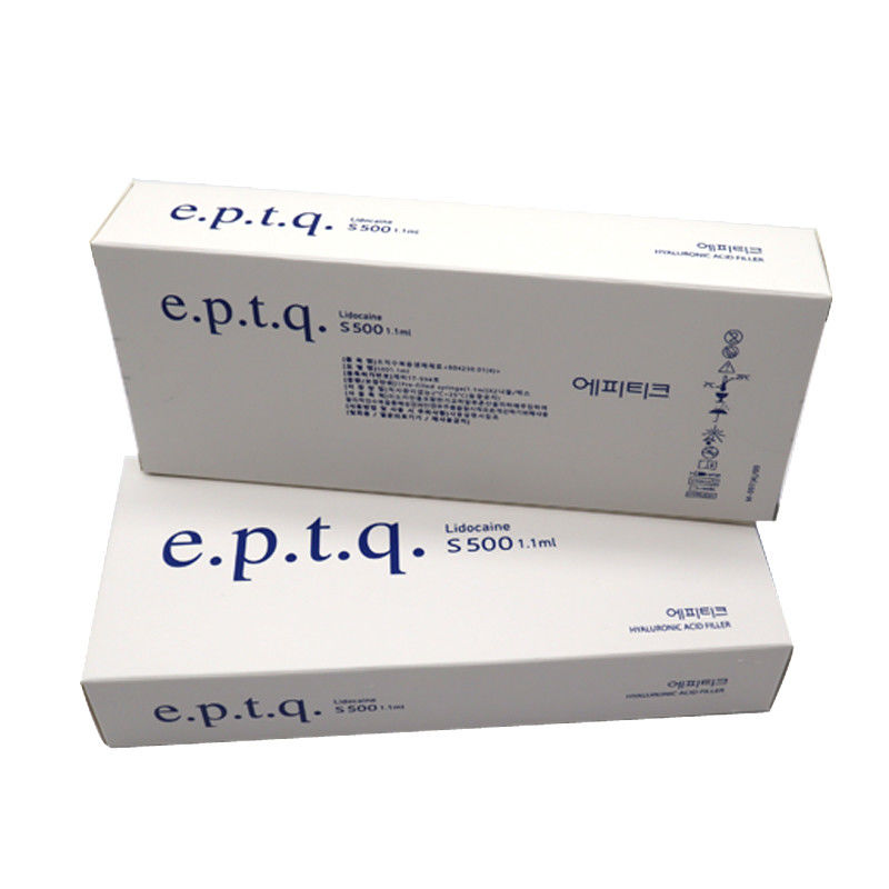 E. P. T. Q. Eptq S100 S300 Hyaluronic Acid Ha Filler تزریقات پرکننده چروک ها