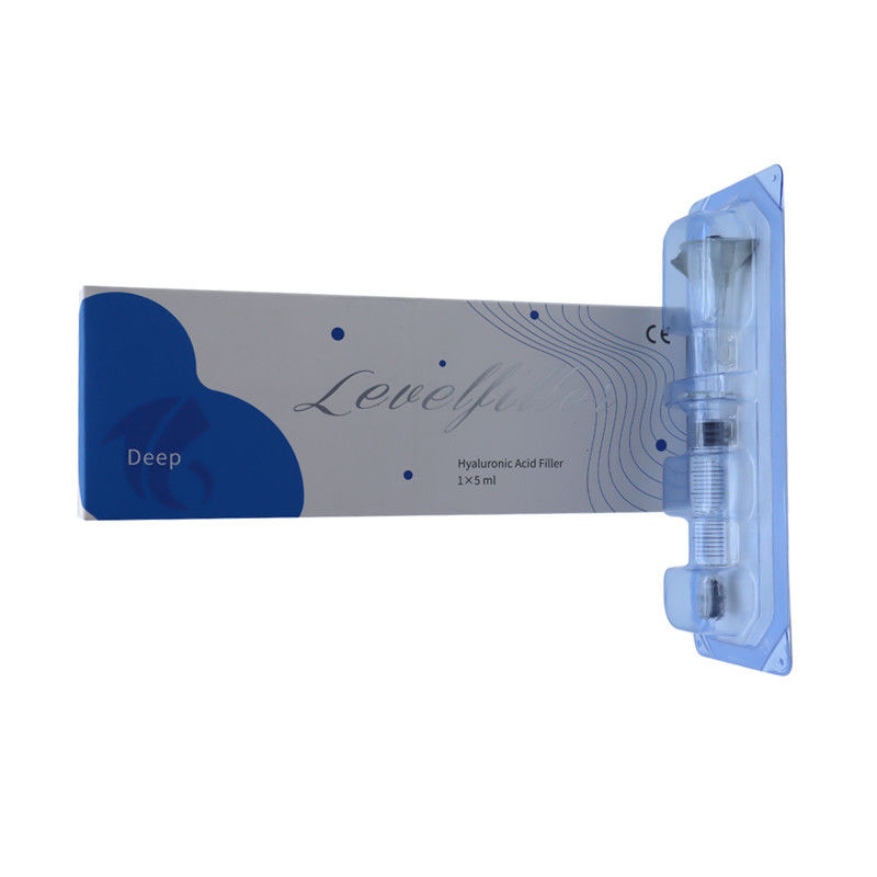 تبلیغات پرکننده پوست 1ml 2ml پرکننده تزریق لب صورت ژل اسید هیالورونیک 10ml پوست برای بدن