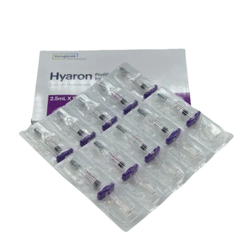 Hyaron پیش پر شده برای تزریق Dongkook Hyaluronic Skin Booster Hyaron Inj. (2.5ml X 10 سرنگ)