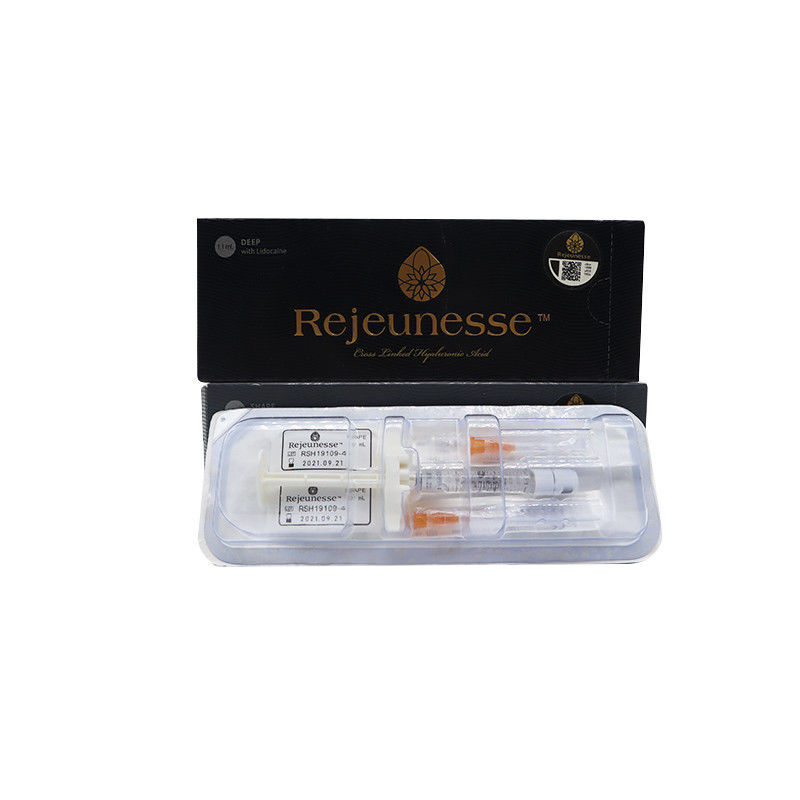 Rejeunesse عمیق 1 X 1.1ml پوست پرو اسید هیالورونیک پوست پرکننده شکل بدن