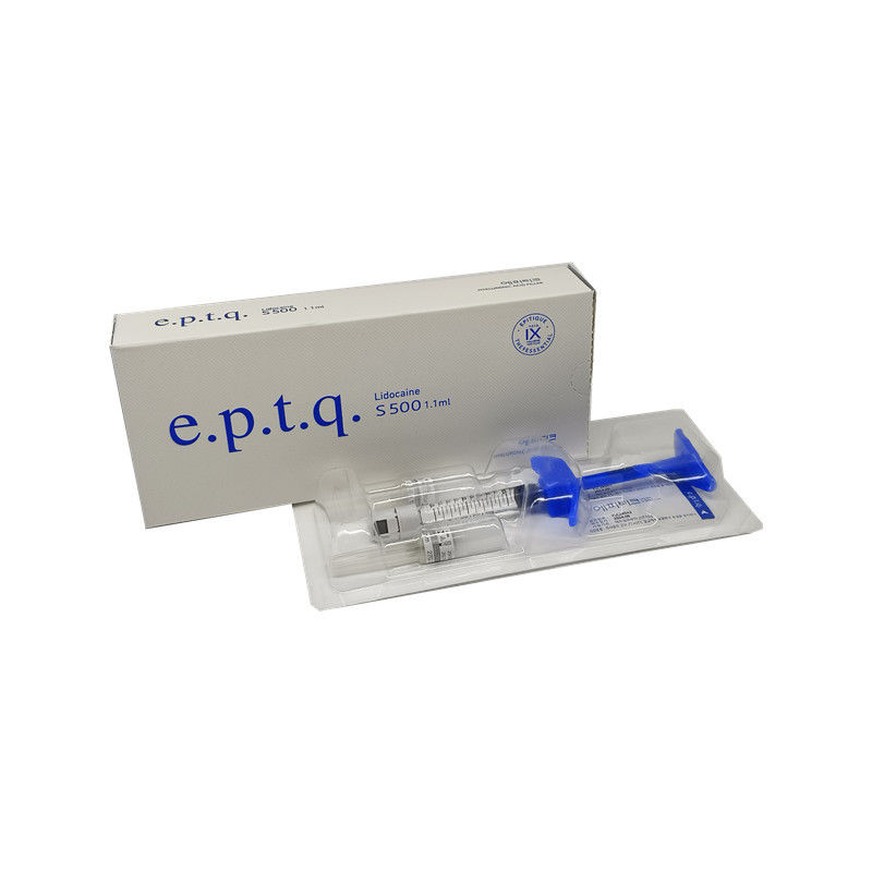 E.P.T.Q S500 1x1.1ml بافت ضخیم اسید هیالورونیک پرکننده پوست برای افزایش صورت