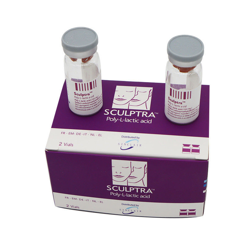 تولید کلاژن را افزایش می دهد Sculptra PLLA Poly-L-Lactic Demal Filler صورت کون تزریق sculptra