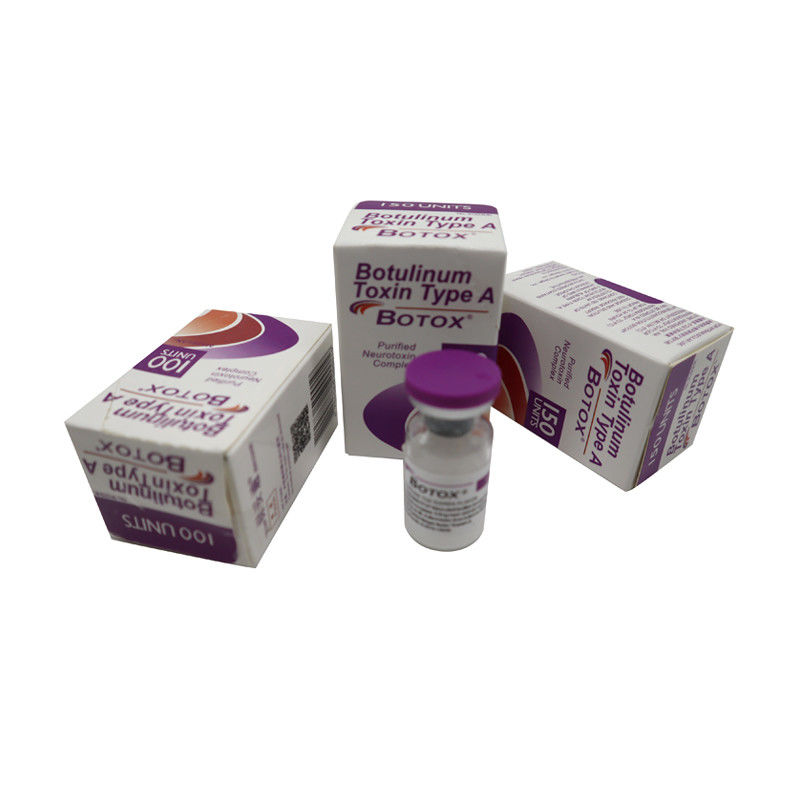 50IU 100U 150UI 200U آلرژن بوتاکس توکسین بوتولینوم نوع A Innotox Botulax Nabota Rentox Meditoxin BTX