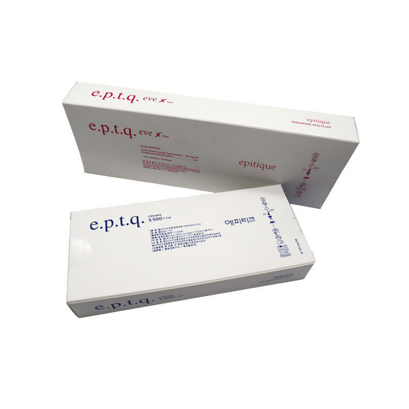 e.p.t.q s 500 Hyaluronic Acid Dermal Filler 1ml Eptq E.P.T.Q eve Epitique S100 S300