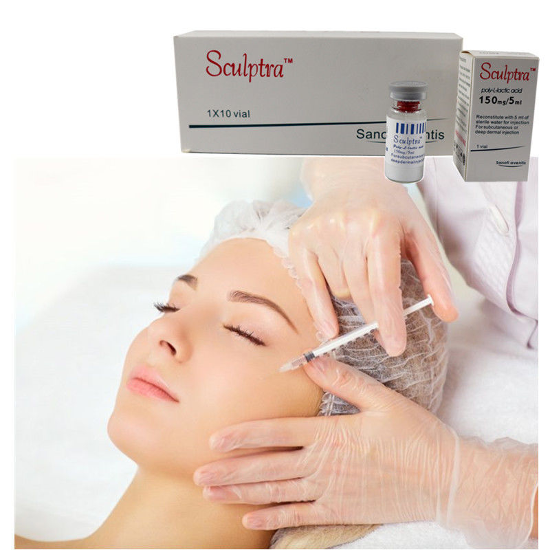 از بین بردن چین و چروک ها مواد پرکننده پوست تزریقی Plla Poly-L-Lactic Acid For Face Body